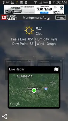 WSFAweather android App screenshot 3